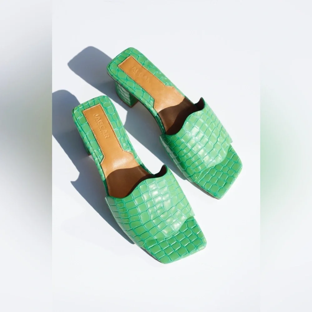Jaggar Green Women's Sandals - Picture 2 of 5